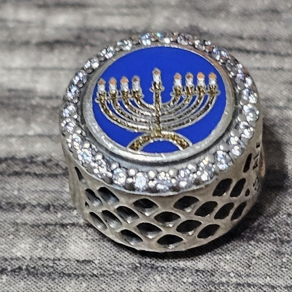 Authentic Pandora Love and Light Menorah Charm